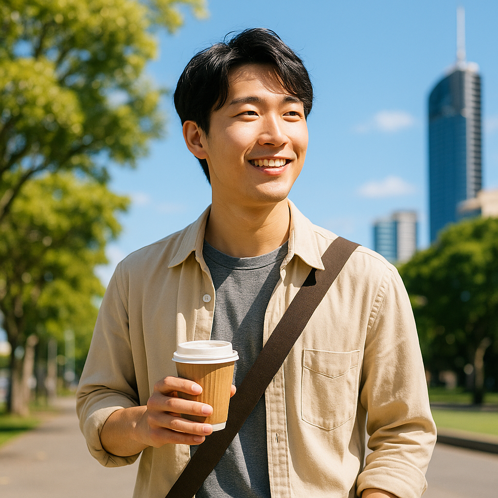 オーストラリアワーホリを満喫する日本人